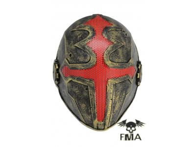 FMA Halloween Wire Mesh "Cross the king"  Mask (Gold) tb610  Fre